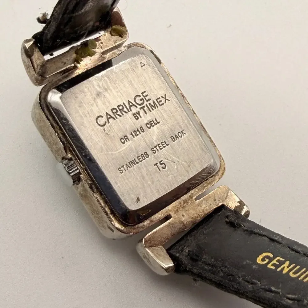 Elegant Vintage Carriage by Timex Women's Tank Watch, Working